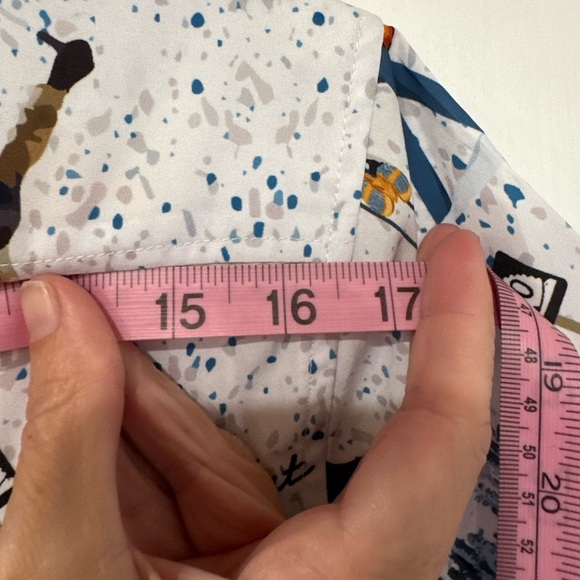 Men's Graphic Casual Button Down Shirt - Picture 11 of 15